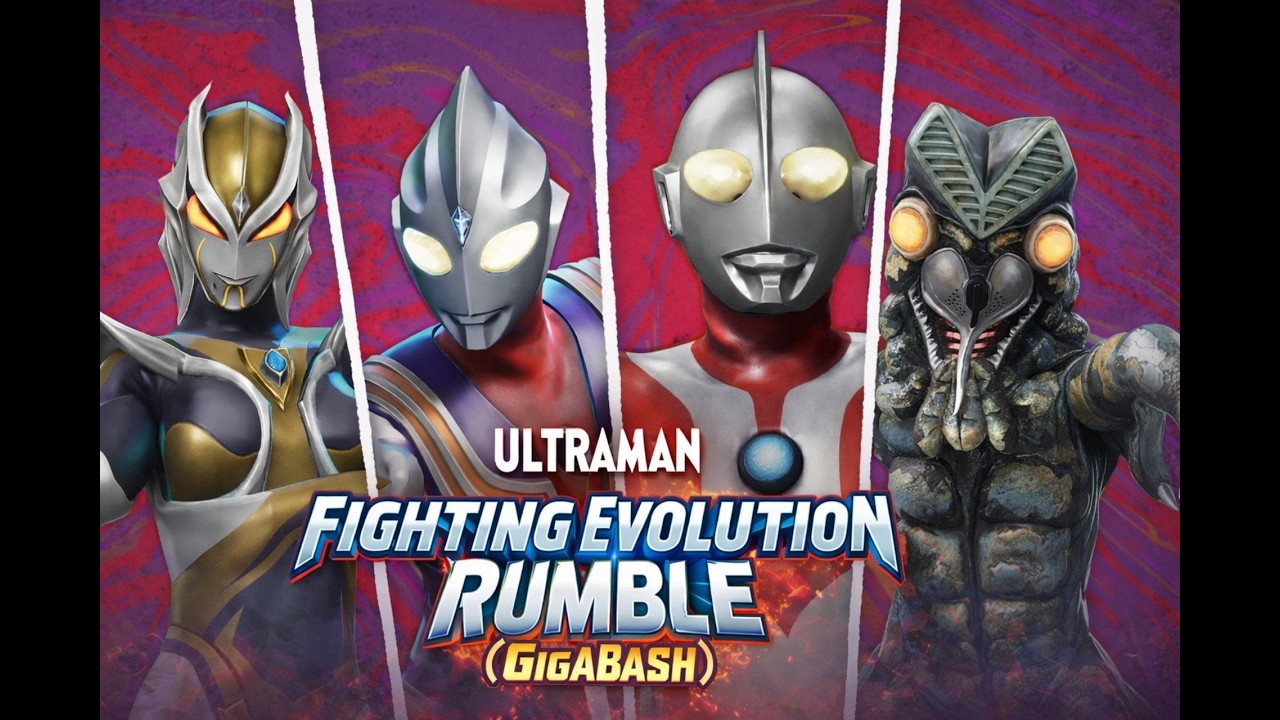 UFE Rumble (GigaBash) CPU vs CPU | Ultraman Fighting Evolution Rumble (PC) #mediashareon