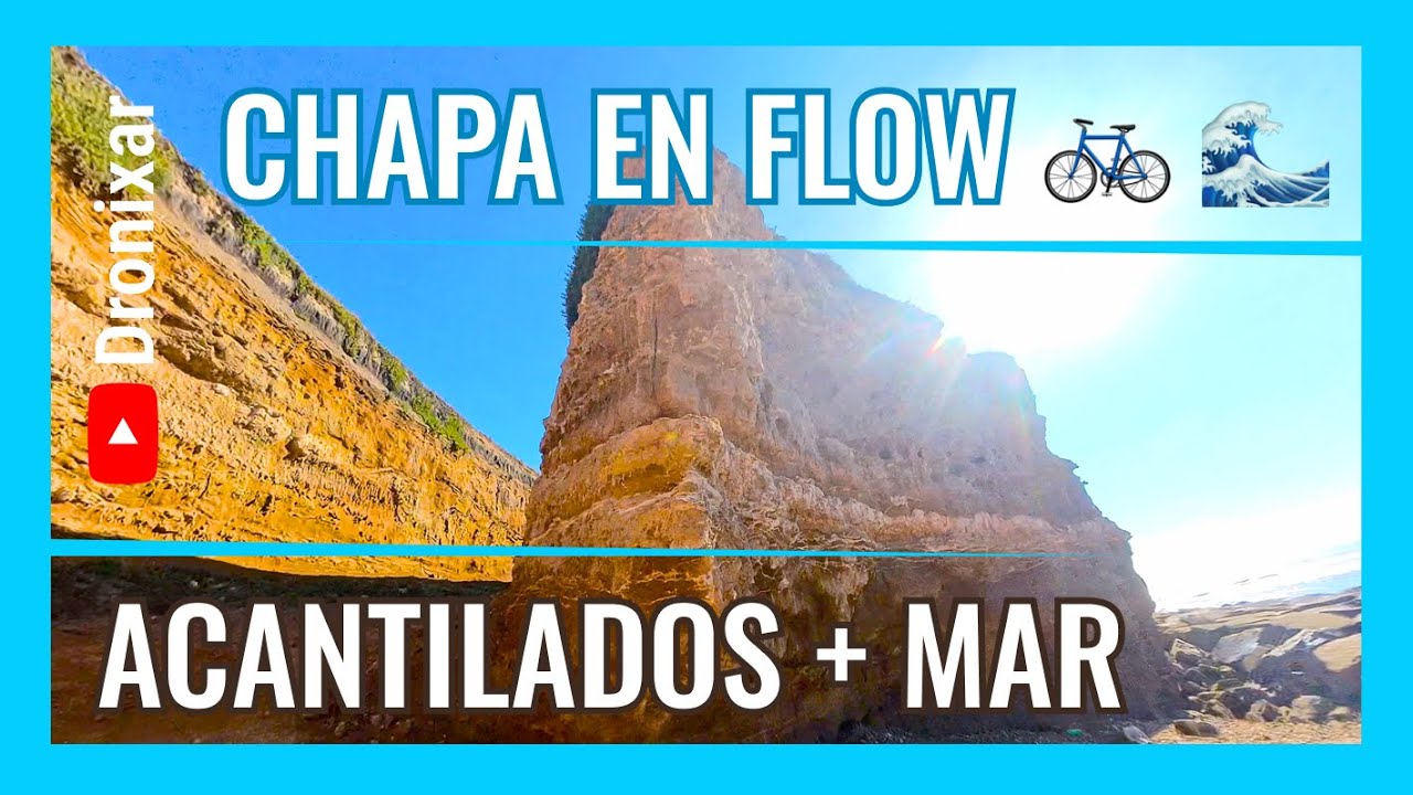 Chapa, flow total en bici 🚲 🌊 - 4K Chapadmalal
