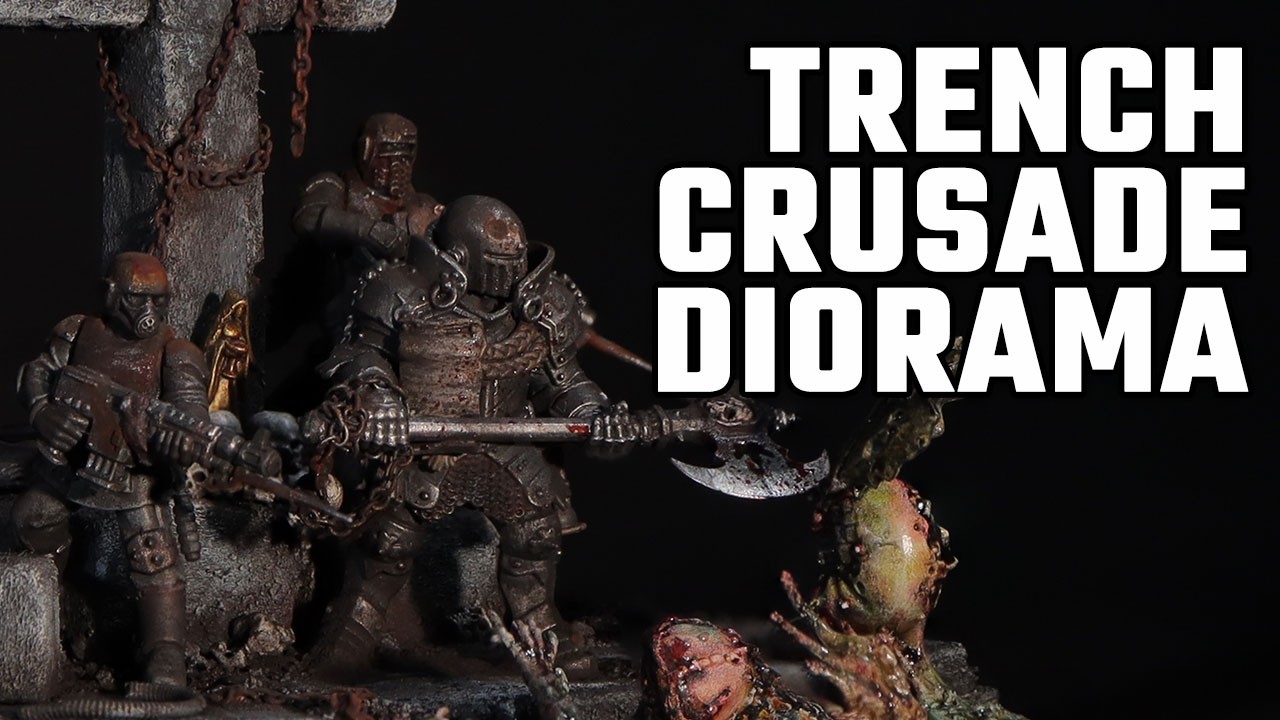Trench Crusade Diorama for the Grimdark Challenge