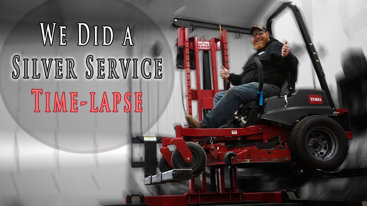 Lawnmower Service Time-lapse!