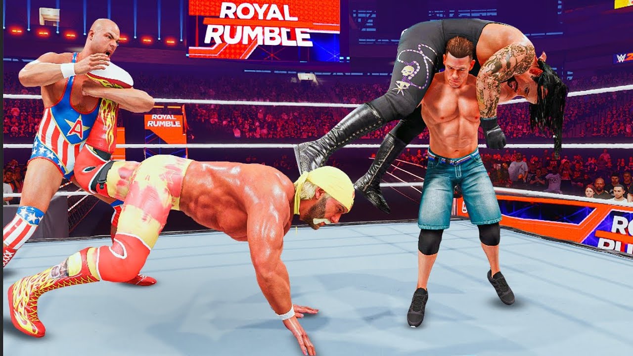 I Put The 30 GREATEST Superstars In A Royal Rumble!