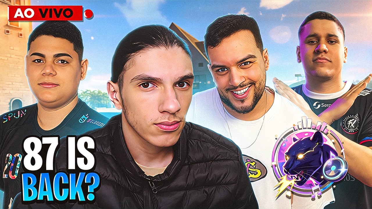 JOGANDO CAMPEONATO DA GARENA! IS BACK? 💙 FREE FIRE AO VIVO 💙 FLUPY LIVE ON 💙