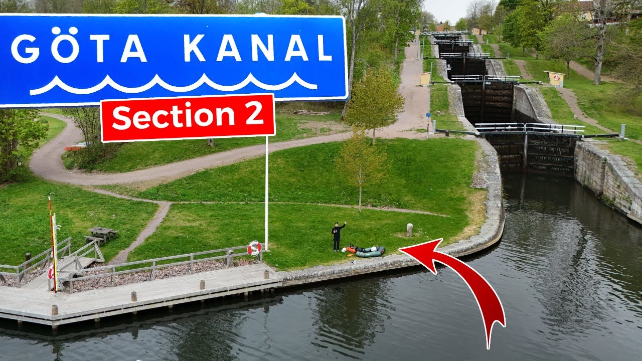 Packraft sur le Canal le plus Emblématique de Suède - #2