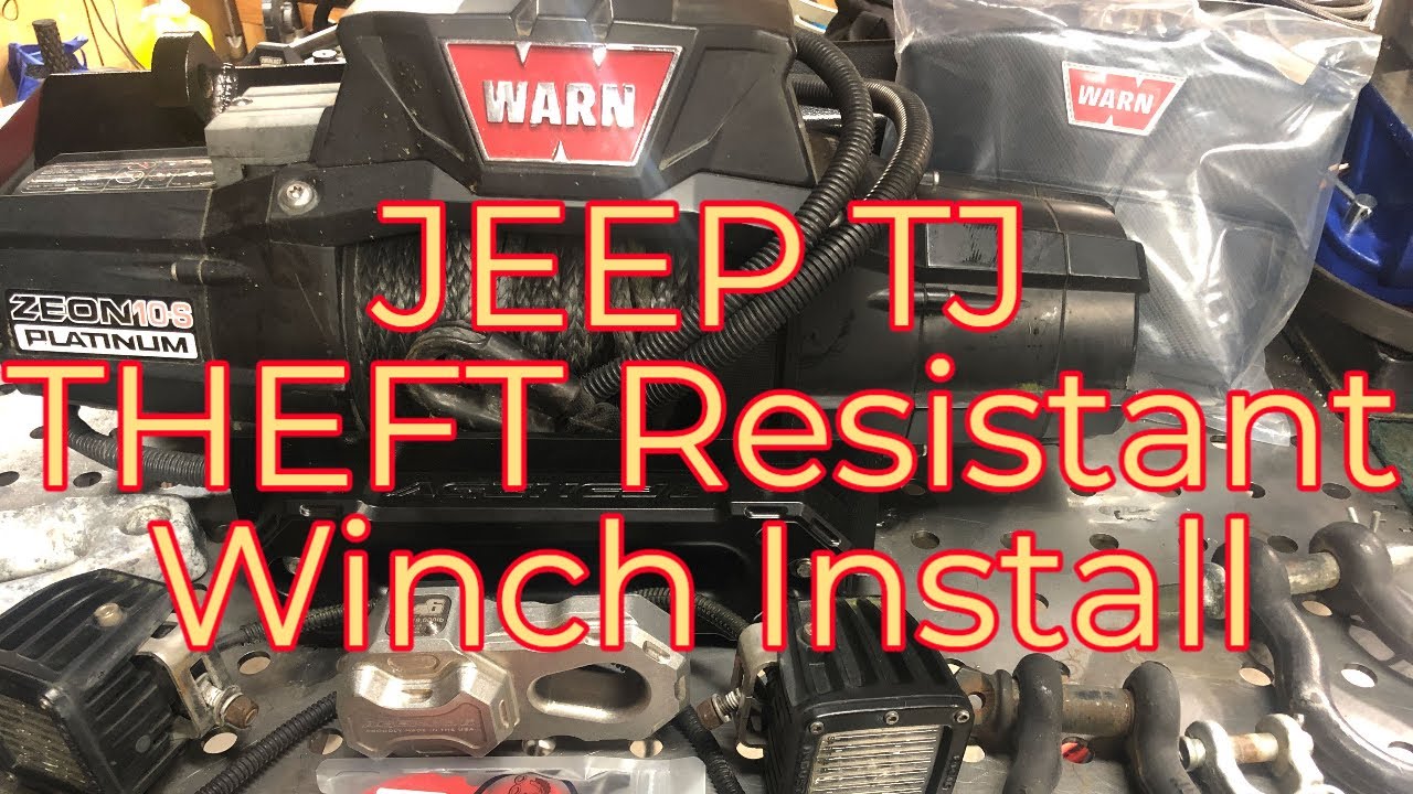 Установка лебедки и бампера на Jeep TJ: Часть 1 | This Old TJ
