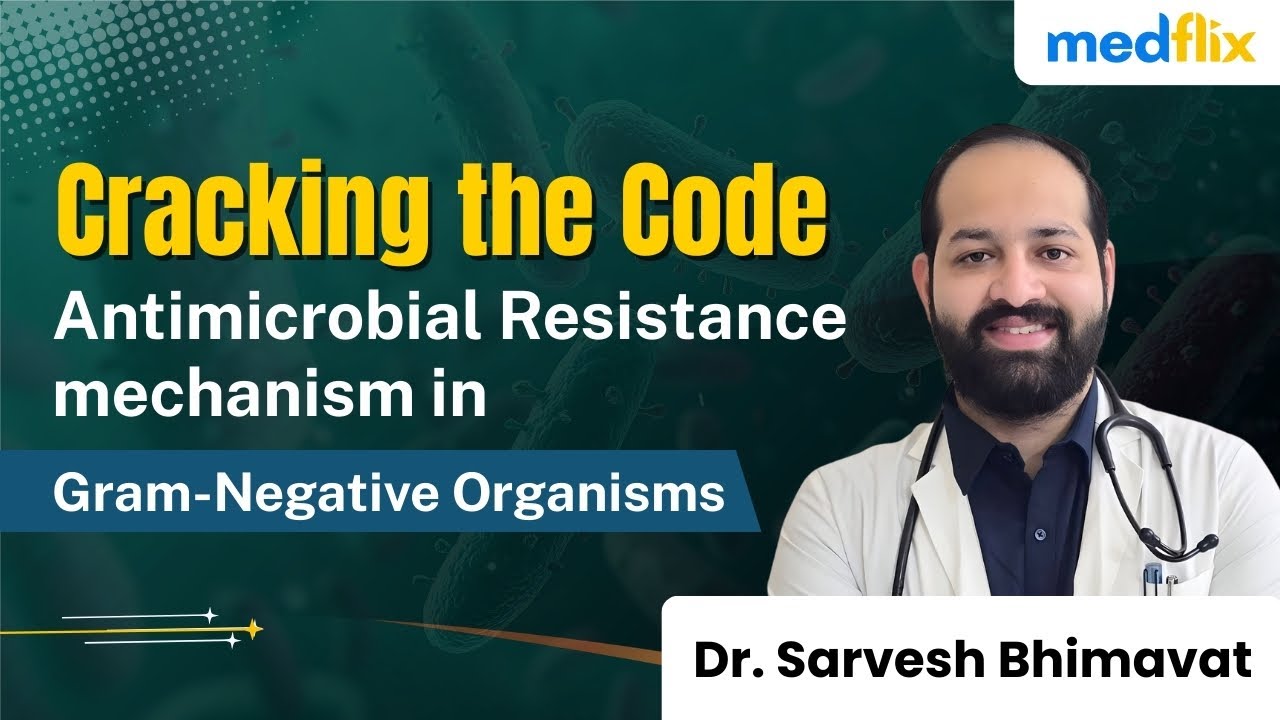 Cracking the Code: AMR in Gram-Negative Organisms Explained | Dr. Sarvesh Bhimavat
