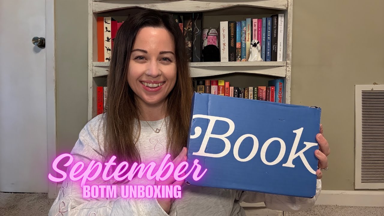 september book of the month unboxing