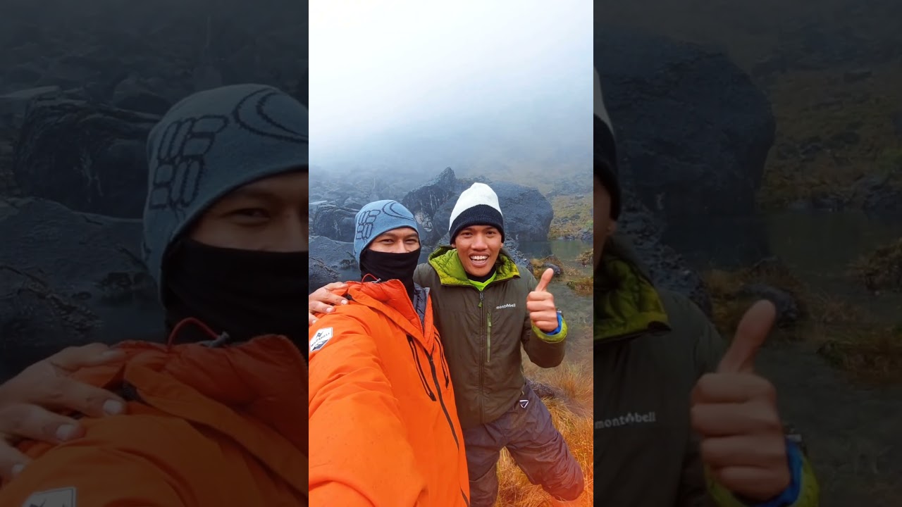Ngopi di ketinggian 4000 mdpl Gunung Trikora Papua #trikora #papua