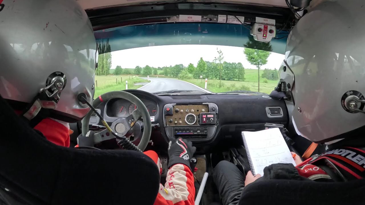 Rally Plzeň 2025, RZ 8 Uněšov, Tomáš Směja - Ladislav Tarabus, Honda Civic VTi