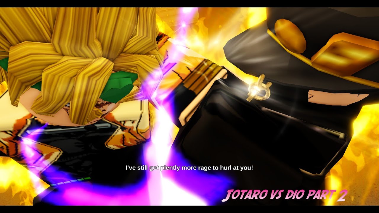 |Untitled Stand Game| Jotaro vs Dio part 2