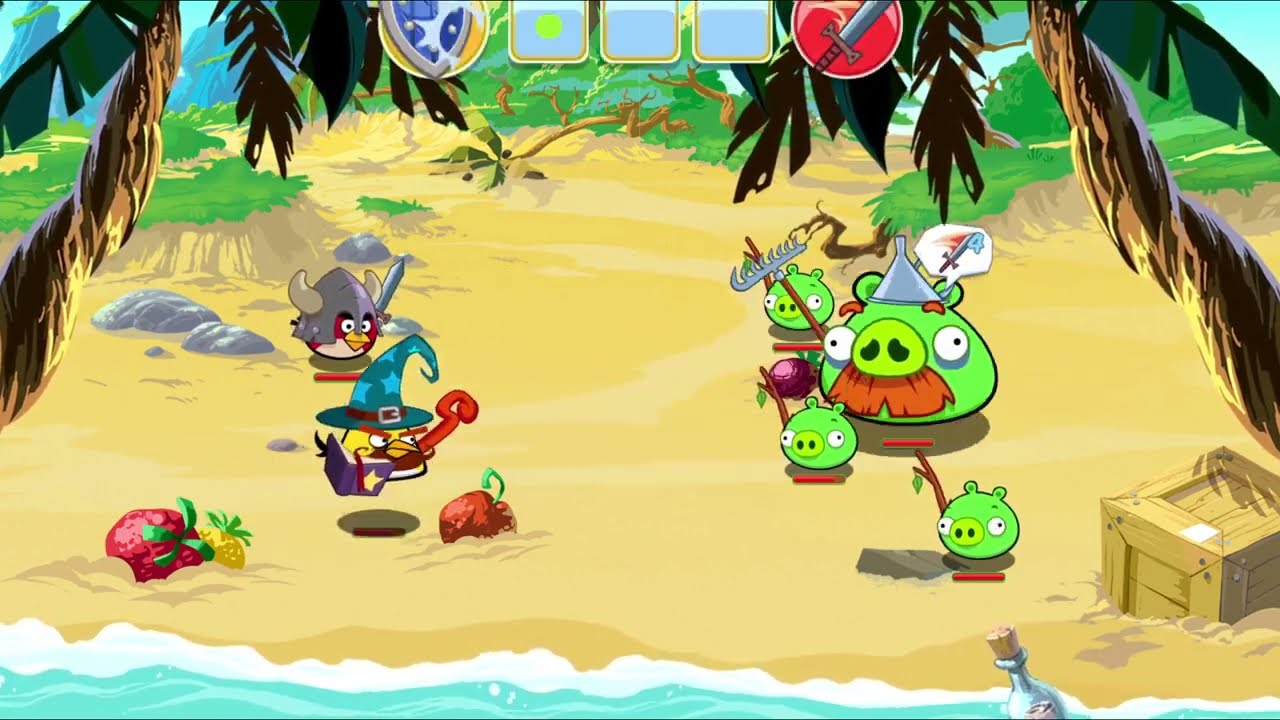 angry birds heroes [epic prototype] gameplay
