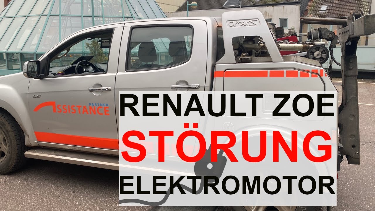 Renault ZOE St&ouml;rung Elektromotor - Meine erste Erfahrung mit der Assistance im Einsatz - Zoe Phase 2