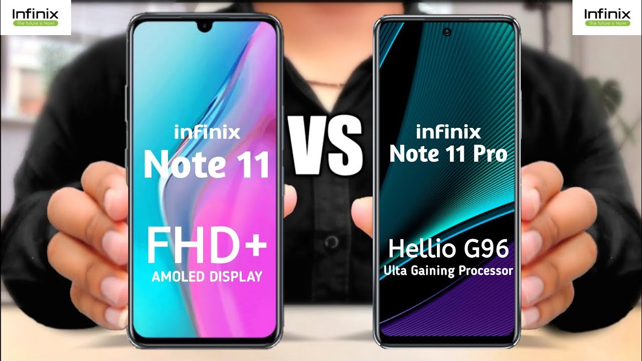 infinix Note 11 vs infinix Note 11 Pro