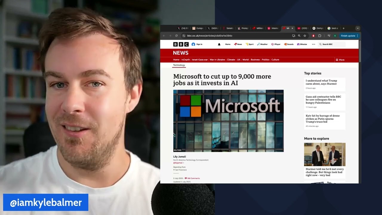 Microsoft Cuts 9,000 Jobs While Investing $80 Billion in AI