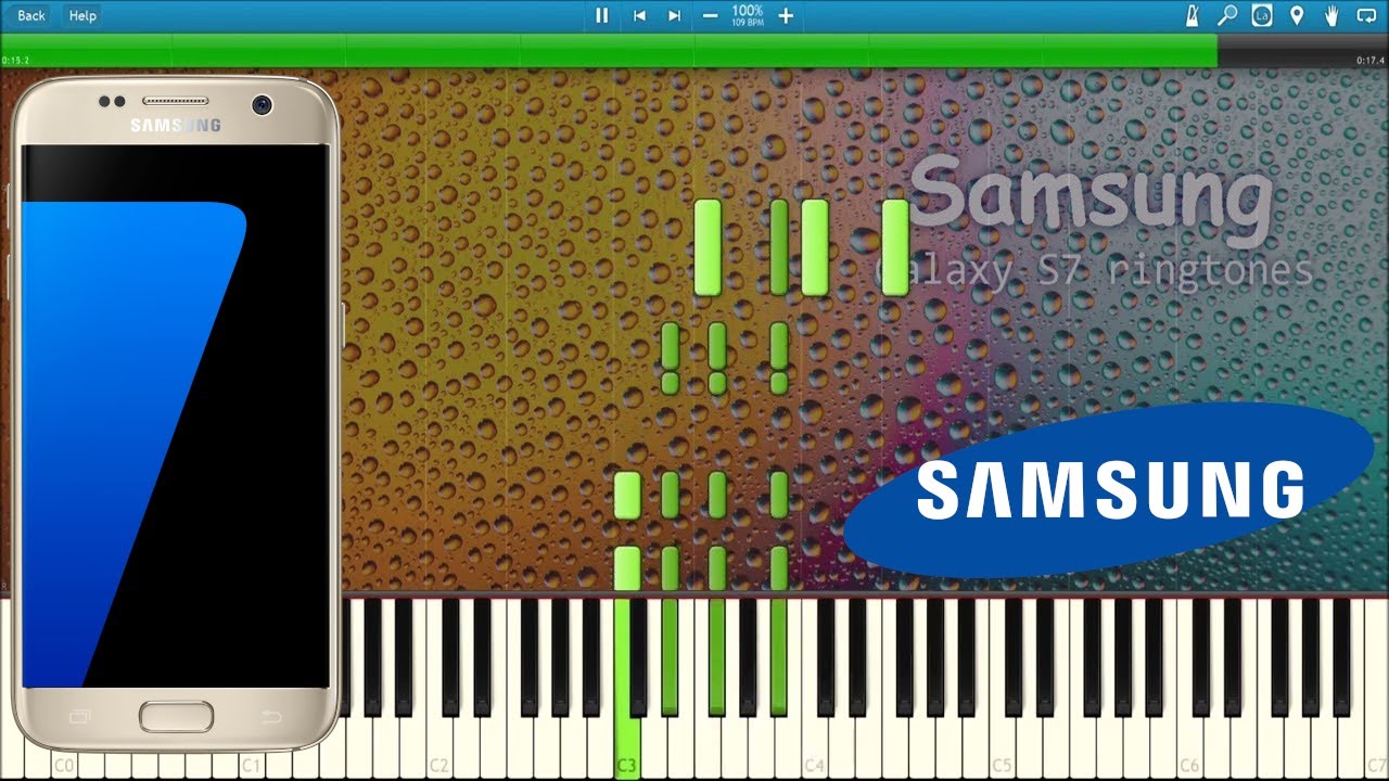 SAMSUNG GALAXY S7 RINGTONES IN SYNTHESIA