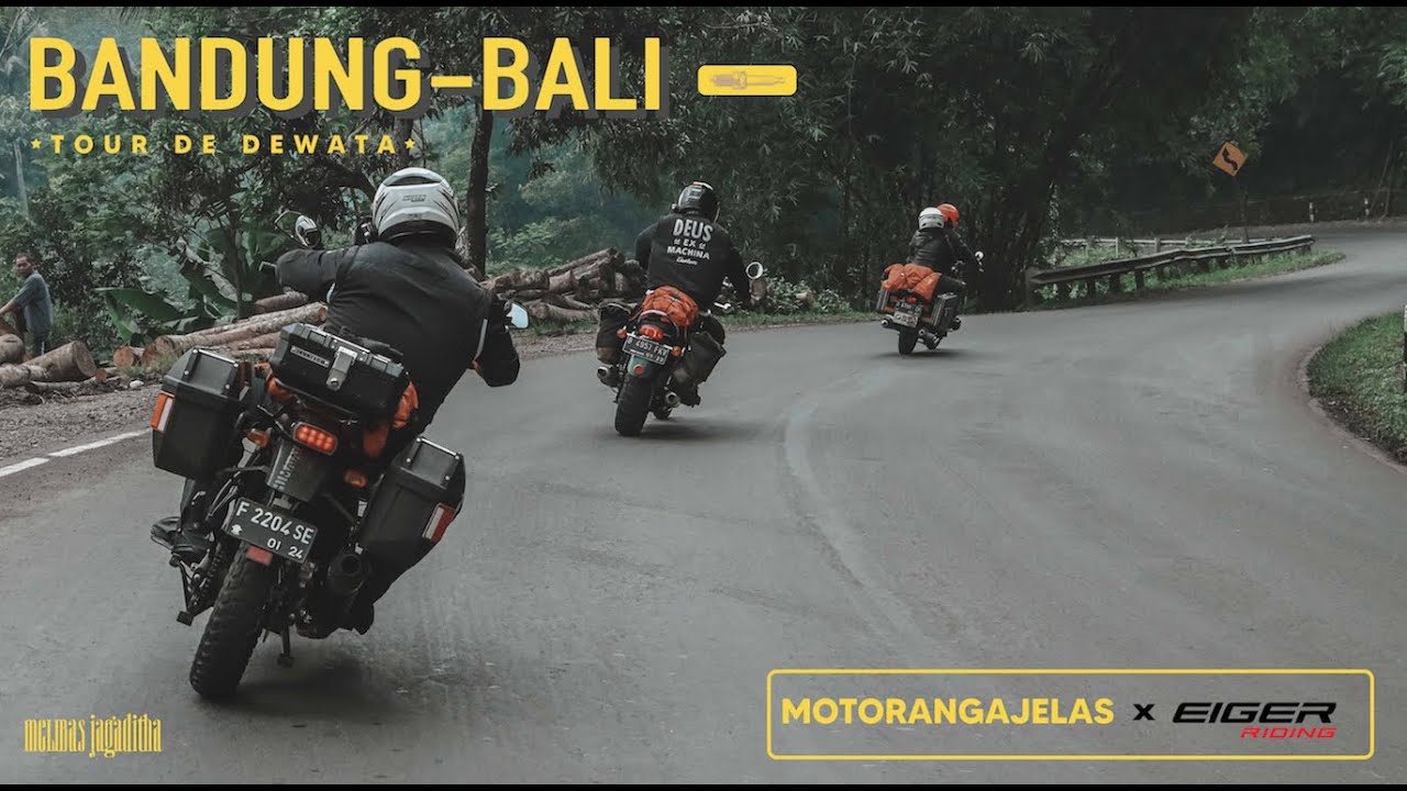 TOURING ke BALI 1200km ketemu RIDWAN KAMIL #MOTORANGAJELAS x EIGER RIDING Eps.1 