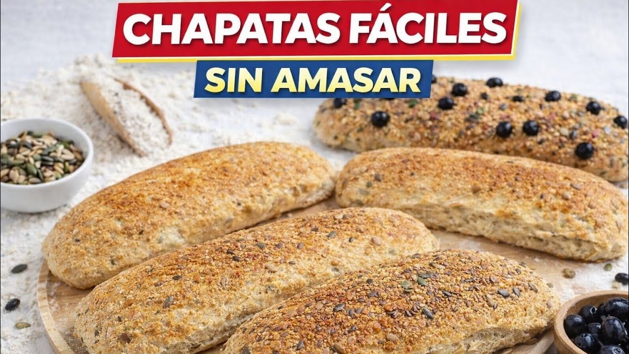 SORPRENDENTE PAN DE CHAPATA Que DURA 1 SEMANA BLANDO,Crujiente,Suave por Dentro y RIQUÍSIMA