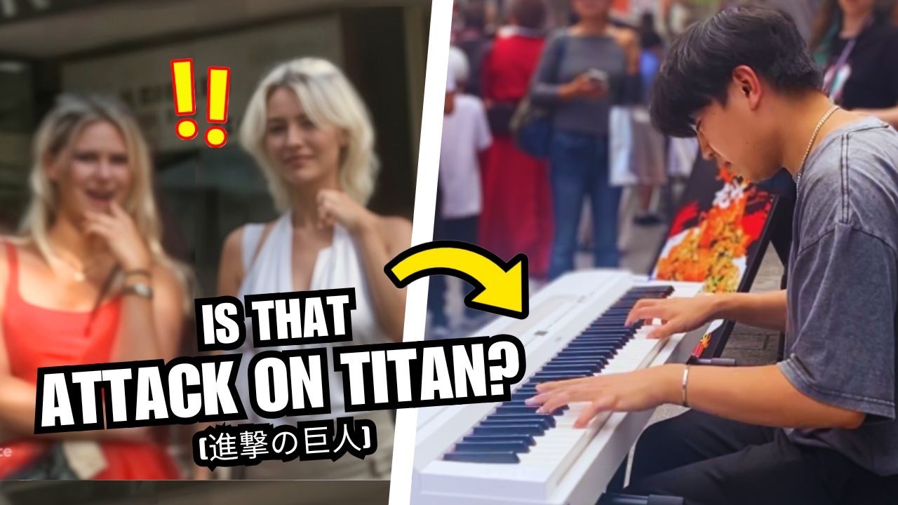 I Played The Top 10 Anime OPs on Piano in Public