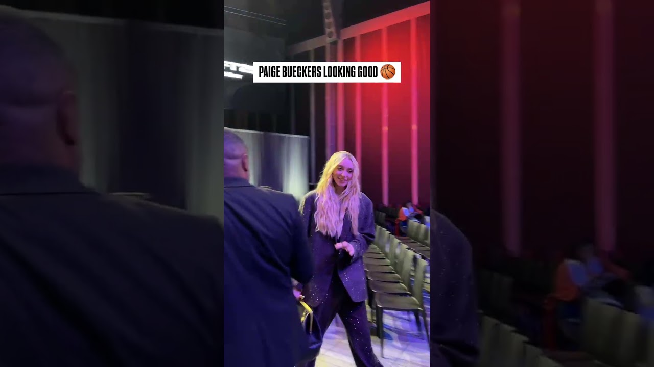 Paige Bueckers steals the show at the WNBA Draft. #wnba #paigebueckers #dallaswings #basketball