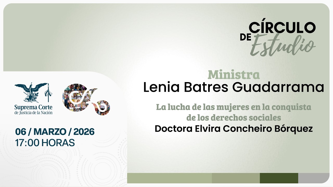 🟢 Círculo de Estudio I La lucha de las mujeres en la conquista de los derechos sociales