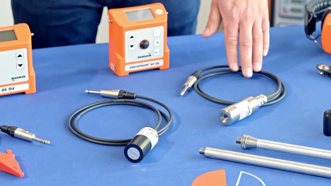 AQUAPHON® AF 50 / FERROPHON® FG 50: localizador de fugas de água e tubos - Unboxing
