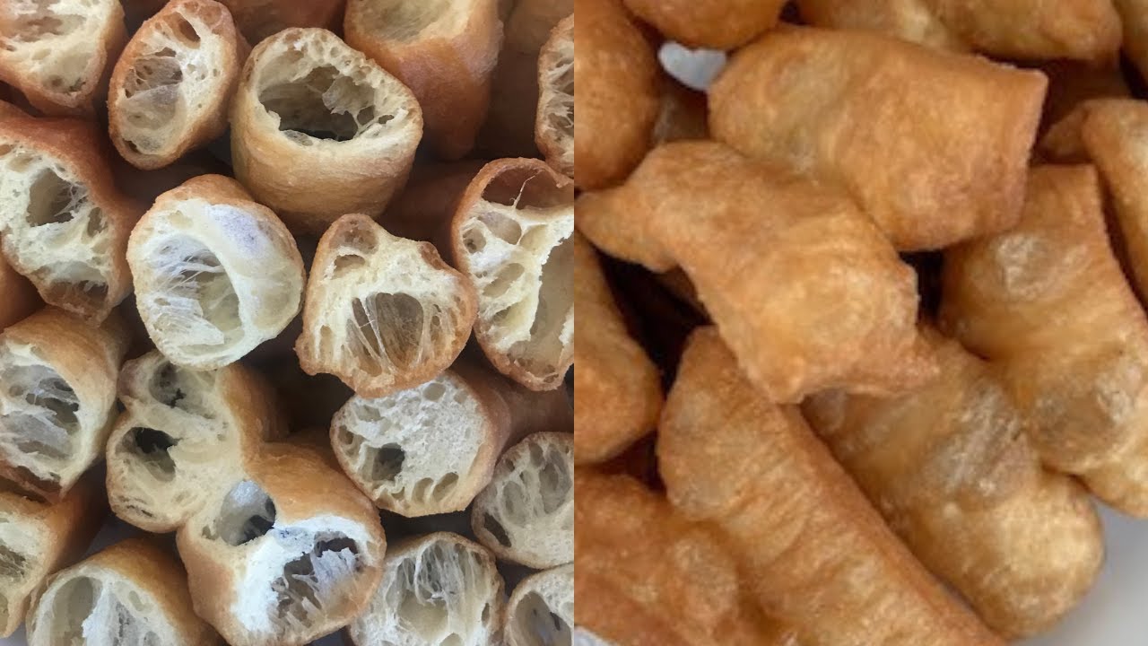 ปาทอ่งโก สูตรไม่ใส่แอมโมเนย กรอบ/ ເຂົ້າຫນົມຄູ່ / Easy fried bread sticks/ Patongko/ Youtiao
