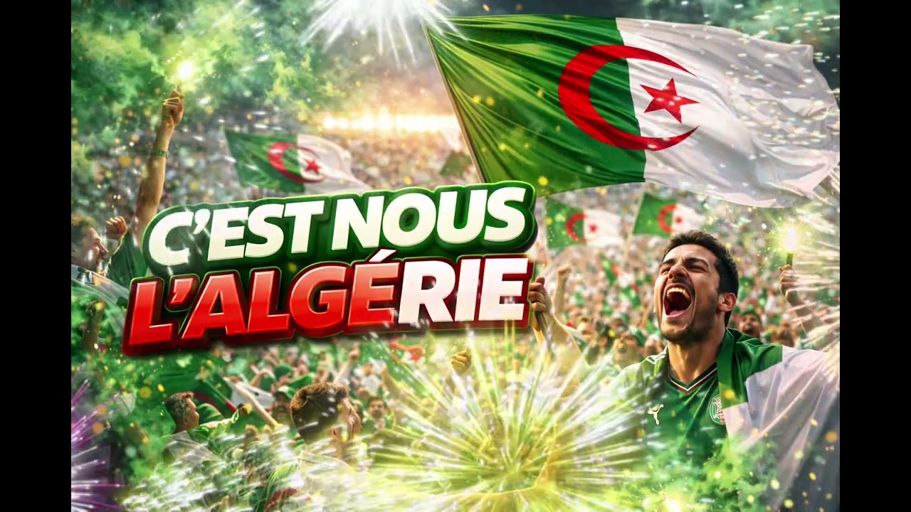Hymne Algérien – C’est nous l’Algérie – الجزاير ديما فوق – C’est nous l’Algérie