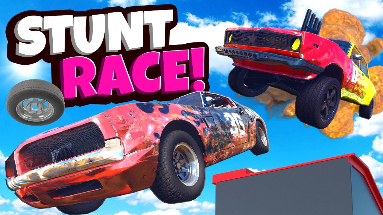 Insane Stunt Race Ends in Many Crashed Cars & Tears... (Wreckfest)