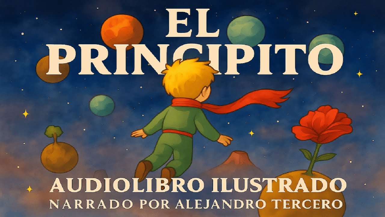EL PRINCIPITO  - AUDIOLIBRO ILUSTRADO EN ESPAÑOL (Narrado por Alejandro Tercero)