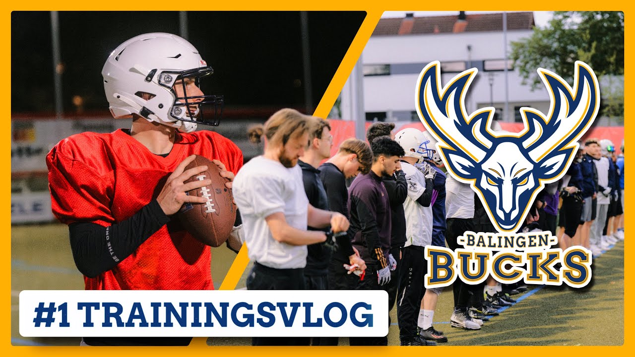 #1 Trainingsvlog | BALINGEN BUCKS | American Football in Deutschland