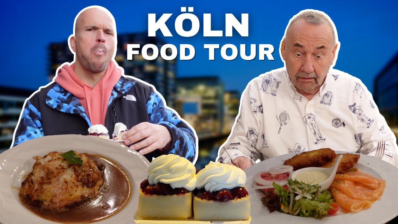 KÖLN FOOD TOUR 2 | Wir Testen Traditionelle Kölner Speisen | Kartoffelpuffer, Reibekuchen