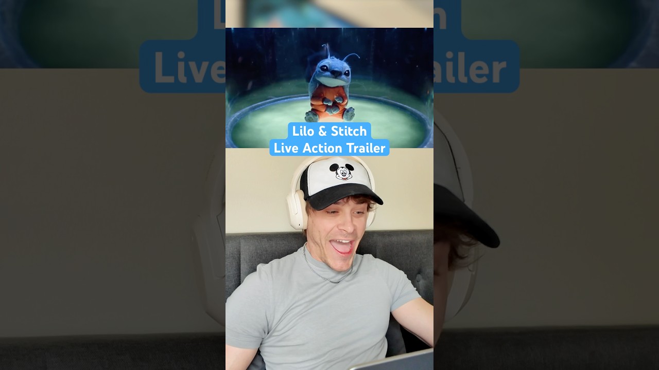 Lilo & Stitch Live Action Trailer Reaction! #liloandstitch
