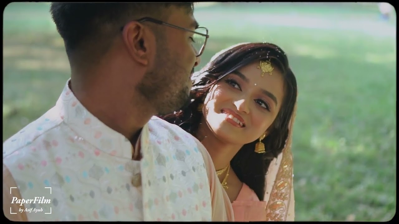 Two hearts, one beautiful beginning 🌸Congratulations to Towsif & Afia.#wedding #love #reels 