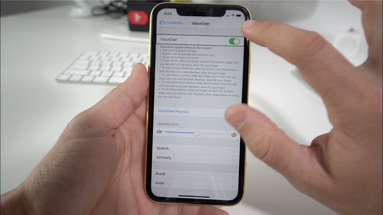 How to Disable / Turn OFF TalkBack on a Apple iPhone 11