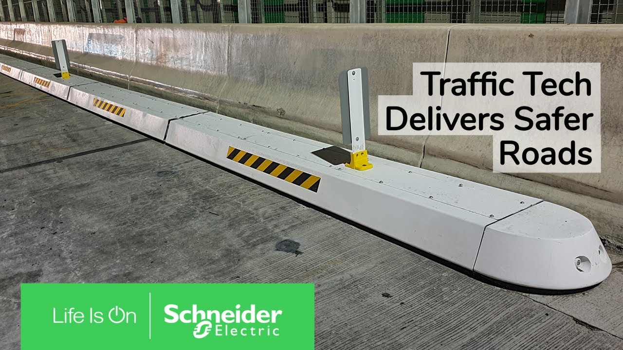 Traffic Tech Automatic Barriers Increase Road Safety with EcoStruxure | Schneider Electric