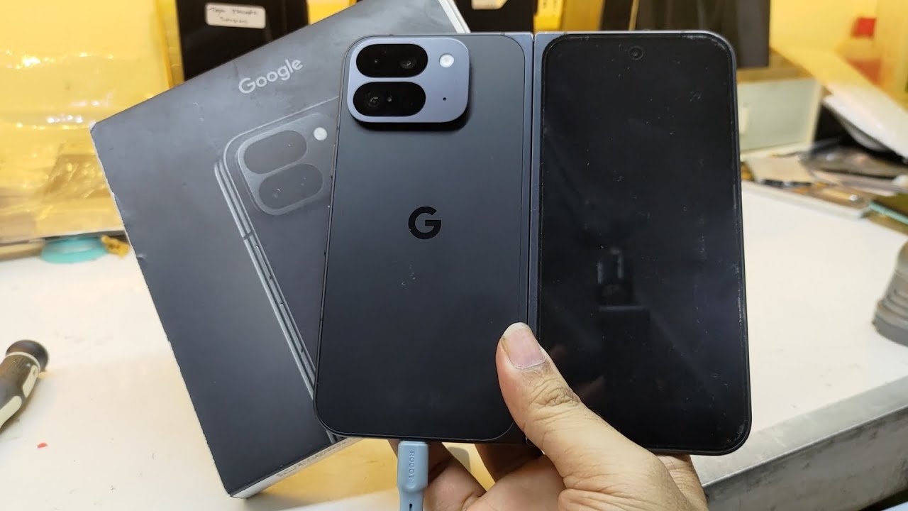 SERVIS GOOGLE PIXEL 9 PRO FOLD KASUS LAYAR MATI KIRIMAN DARI SURABAYA