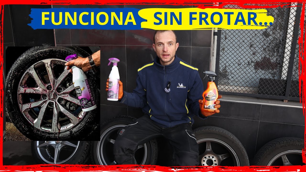 🚨FUNCIONAN LOS LIMPIADORES DE LLANTAS DE ALUMINIO SIN FROTAR? HACEMOS LA PRUEBA EN EL SISBRILL V60 🧐