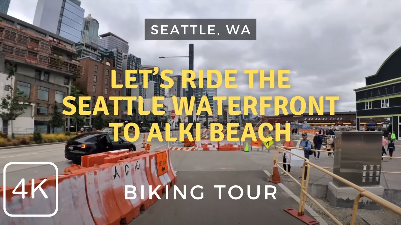 How To Bike from the Seattle Waterfront to Alki in Seattle, WA 2024