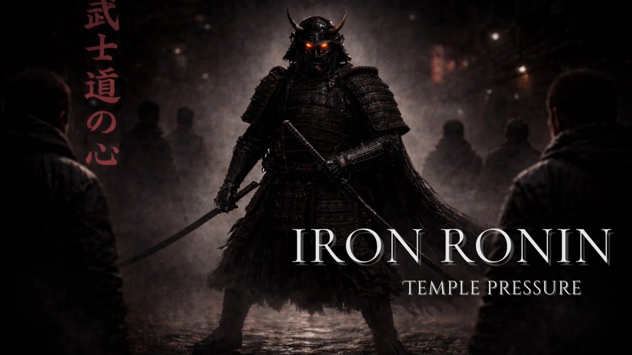 Iron Ronin- Tempel Pressure | Dark Boom Bap | Rap