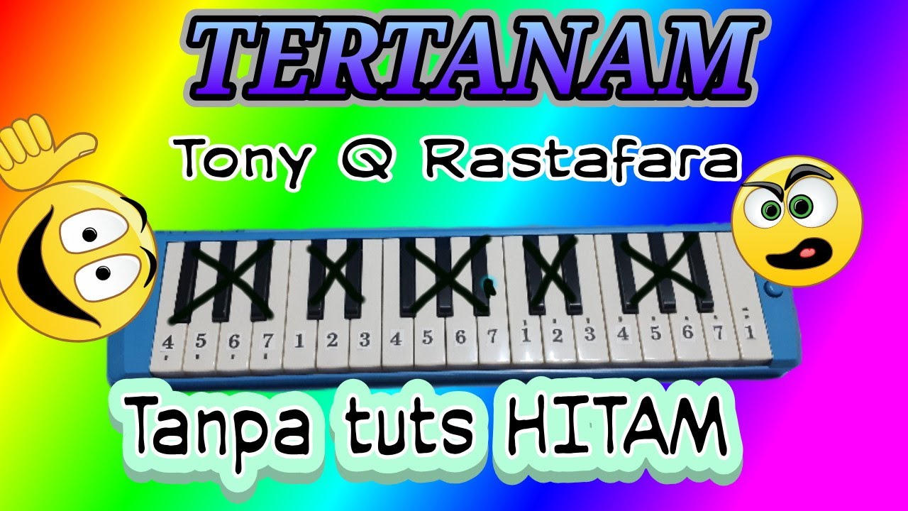 Not Angka Tertanam Tony Q Rastafara (cover pianika)