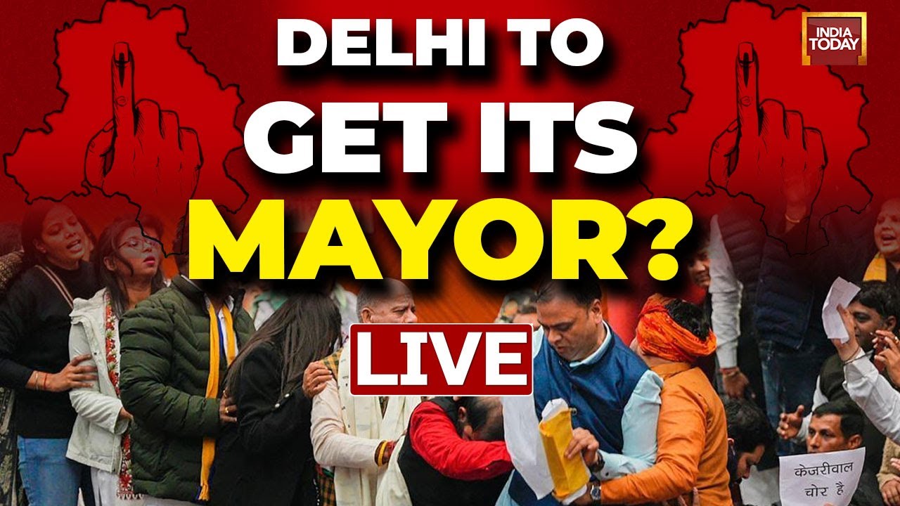 Delhi Mayor Election: Heavy Security Deployed In  MCD House | Delhi's Fourth Bid To Elect New Mayor