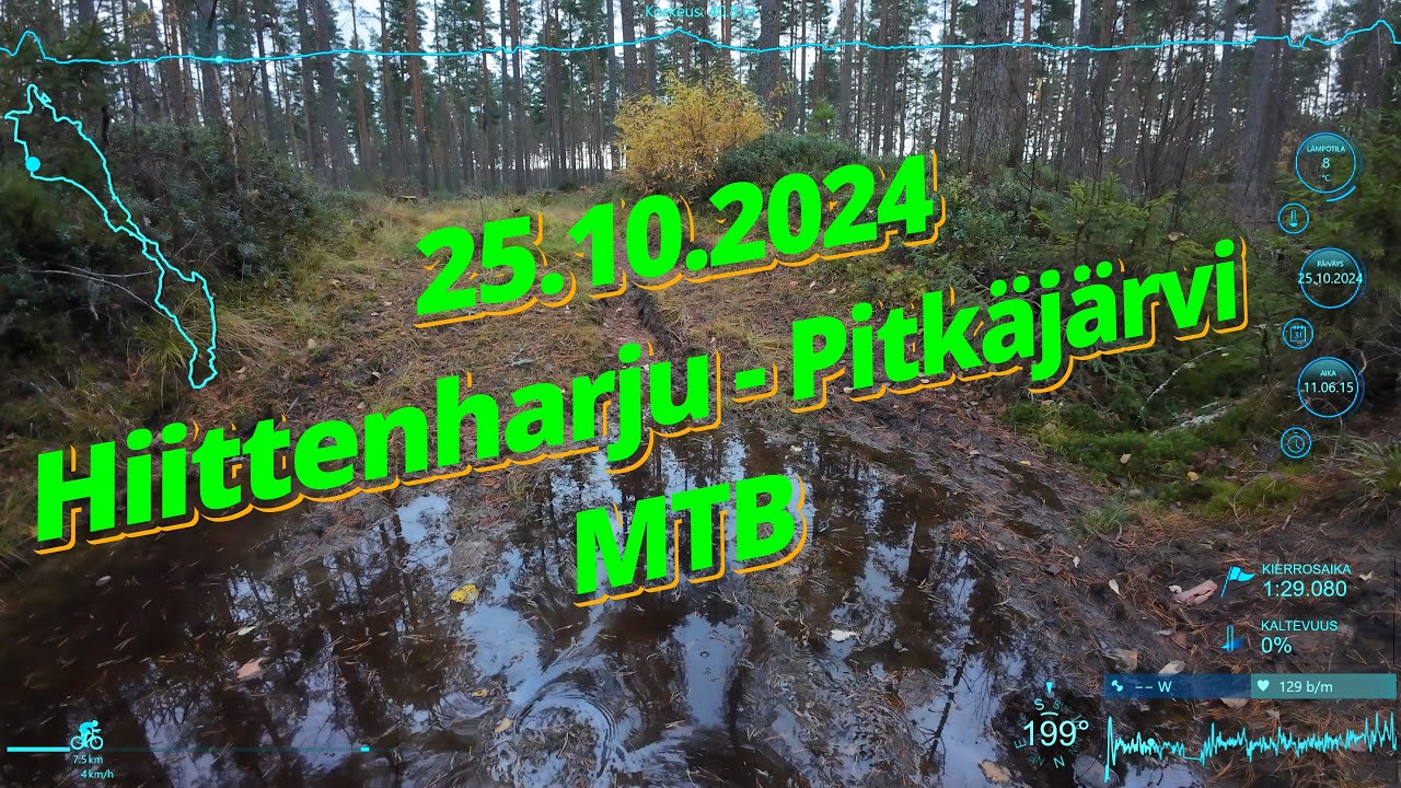 25.10.2024 Hiittenharju - Pitkäjärvi