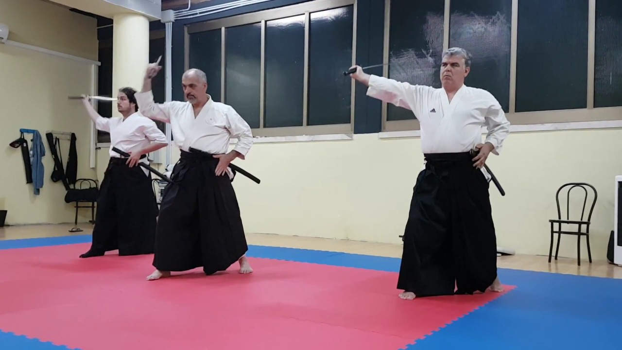 Iaido: prove per lo spettacolo a teatro
