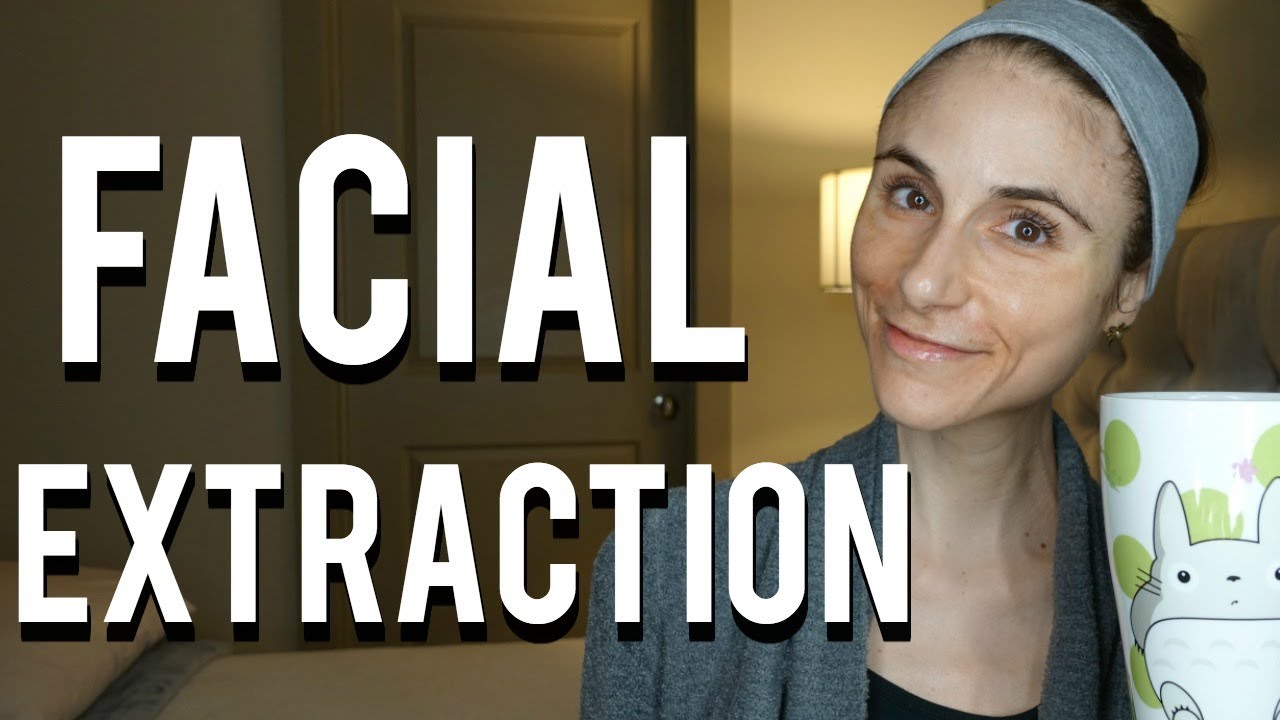 Facial extractions: acne, blackheads, pores, milia, cysts| Dr Dray