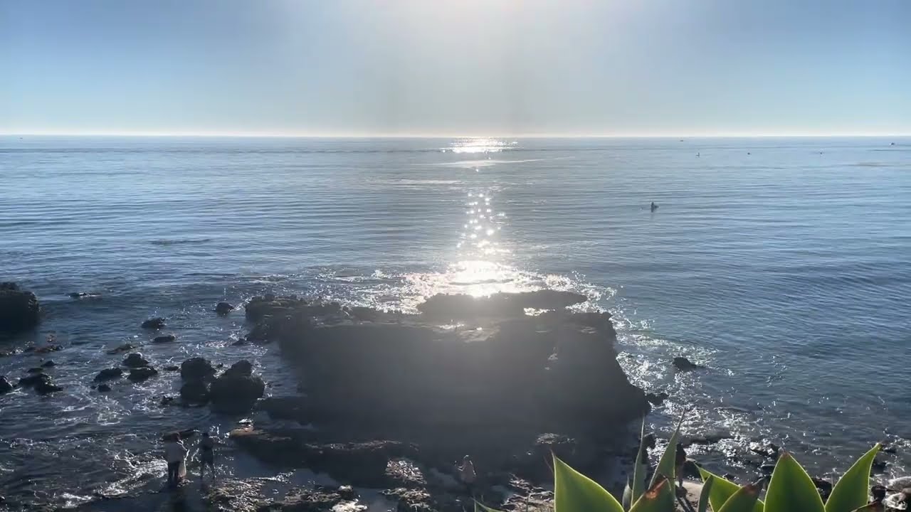 Laguna Beach - Sparkling Silver Accentuating the Waves