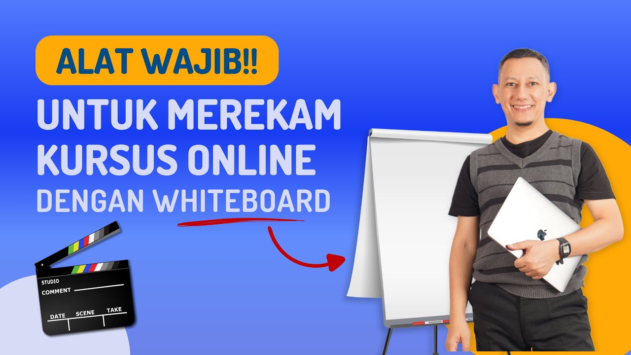 💡RAHASIA REKAMAN KURSUS ONLINE: WHITEBOARD & FLIPCHART!