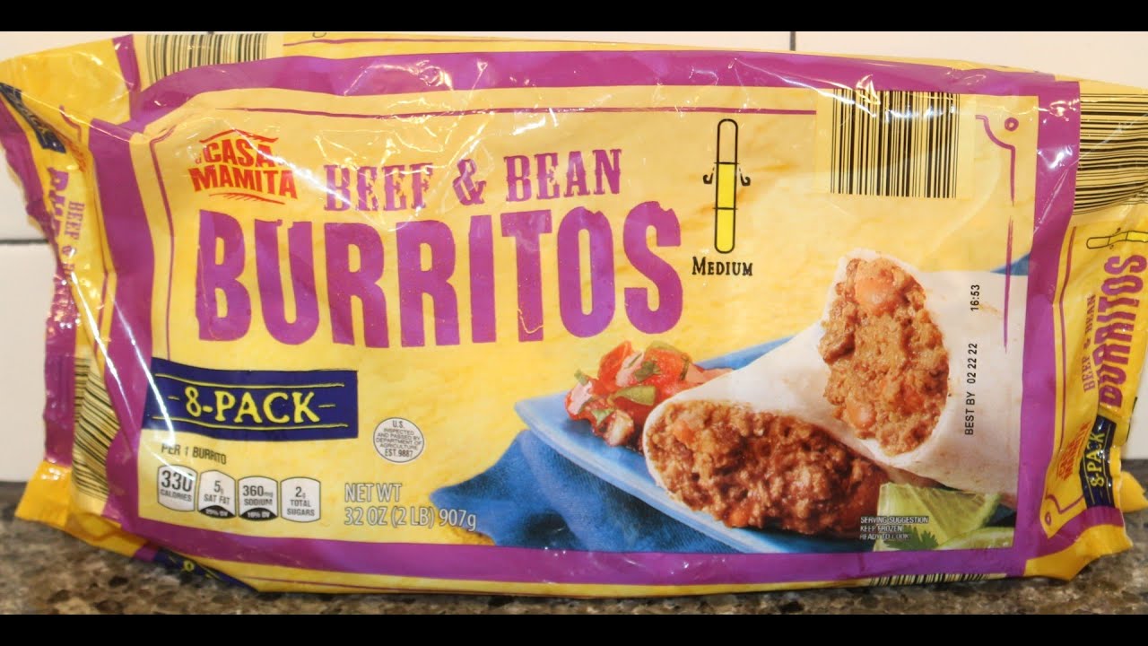 Casa Mamita (ALDI) Beef & Bean Burritos Review
