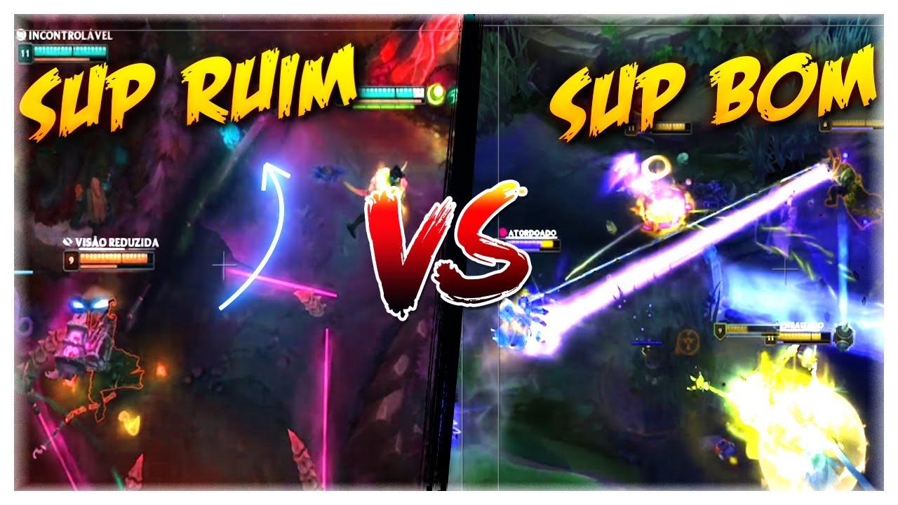 DIFERENÇAS ENTRE UM SUPORTE RUIM E UM SUPORTE BOM