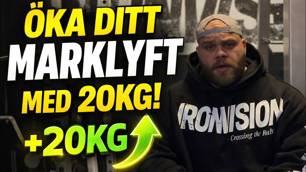 SÅHÄR BLIR DU STARK I MARKLYFT 