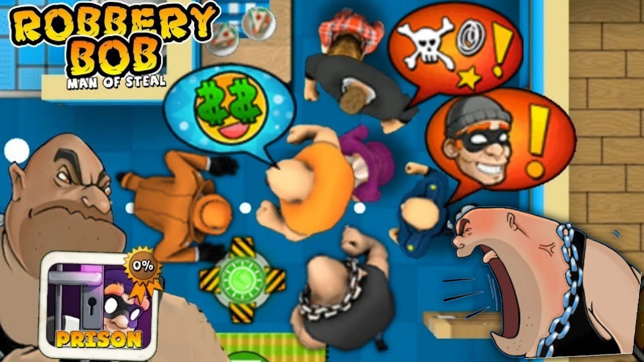 Robbery Bob - Biff Guard Prison Cosplay Gameplay Ep 61