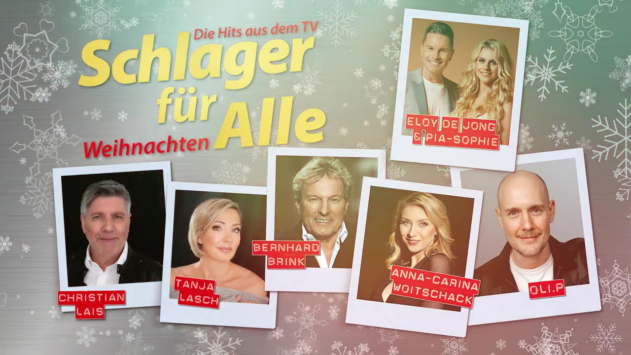 SCHLAGER FÜR ALLE WEIHNACHTEN ❤️ HIT MIX 2024